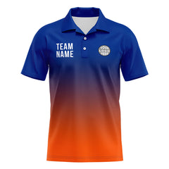 Benutzerdefinierte Königliche Orange Fußball Polo-Shirts Fügen Sie Ihr Einzigartiges hinzu Logo/Name/Nummer