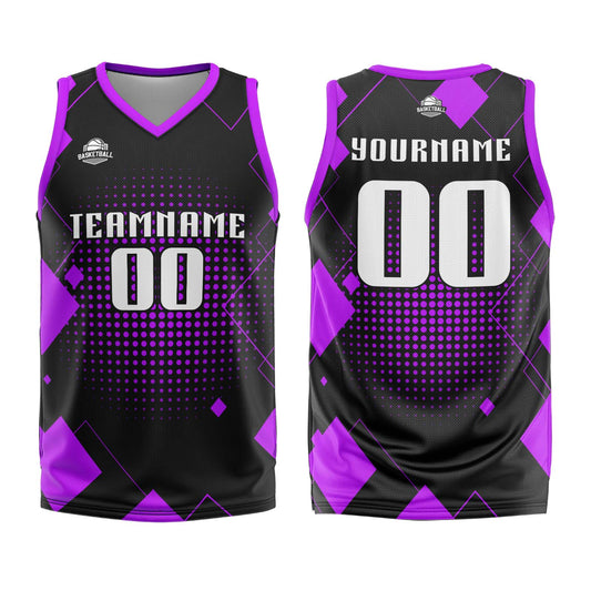 Benutzerdefinierter Schwarz Basketball Jersey Uniform Anzug gedruckt Ihr Logo Name Nummer