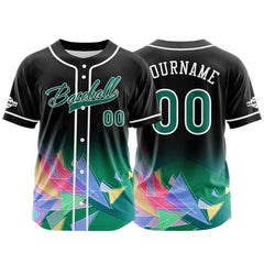 Benutzerdefiniert Schwarz Baseball Uniformen Drucken für Jungs Mädchen und Kinder Machen Ihr Team Mehr Vielfältig