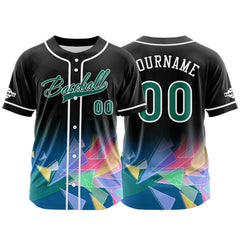 Benutzerdefiniert Schwarz Baseball Uniformen Drucken für Jungs Mädchen und Kinder Machen Ihr Team Mehr Vielfältig