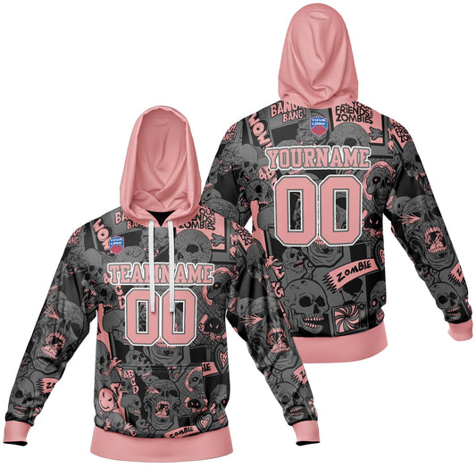 Benutzerdefinierter Sweatshirt-Hoodie für Mann, Frau, Mädchen, Junge. Drucken Sie Ihr Logo, Ihren Namen und Ihre Nummer