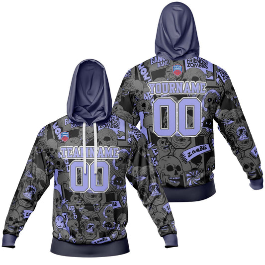 Benutzerdefinierter Sweatshirt-Hoodie für Mann, Frau, Mädchen, Junge. Drucken Sie Ihr Logo, Ihren Namen und Ihre Nummer