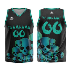 Benutzerdefinierter Grün Basketball Jersey Uniform Anzug gedruckt Ihr Logo Name Nummer