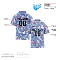 Benutzerdefinierte Hellviolett Kurzarm-Kapuzenpullover für Männer Frauen Hemden mit Kapuzen gedruckt Name Logo