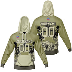 Benutzerdefinierter Sweatshirt-Hoodie für Mann, Frau, Mädchen, Junge. Drucken Sie Ihr Logo, Ihren Namen und Ihre Nummer