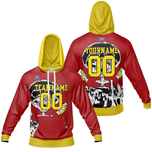 Benutzerdefinierter Sweatshirt-Hoodie für Mann, Frau, Mädchen, Junge. Drucken Sie Ihr Logo, Ihren Namen und Ihre Nummer