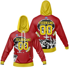 Benutzerdefinierter Sweatshirt-Hoodie für Mann, Frau, Mädchen, Junge. Drucken Sie Ihr Logo, Ihren Namen und Ihre Nummer