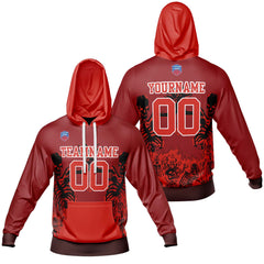 Benutzerdefinierter Sweatshirt-Hoodie für Mann, Frau, Mädchen, Junge. Drucken Sie Ihr Logo, Ihren Namen und Ihre Nummer