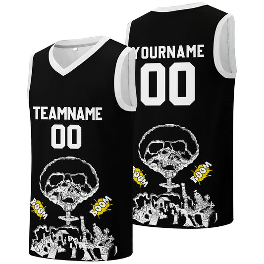 Individuelle Basketball-Jersey für Männer und Frauen. Gestickter und gedruckter Name, Nummer und Logo