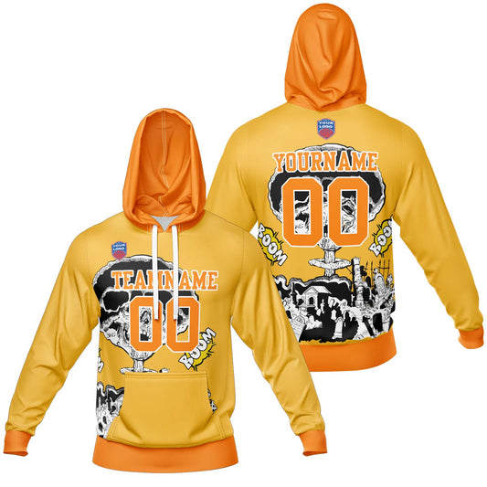 Benutzerdefinierter Sweatshirt-Hoodie für Mann, Frau, Mädchen, Junge. Drucken Sie Ihr Logo, Ihren Namen und Ihre Nummer