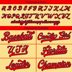 Benutzerdefinierte Authentisch Baseball-Trikot Gold Netz