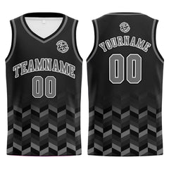 Benutzerdefinierter Drak Grau Basketball Jersey Uniform Anzug gedruckt Ihr Logo Name Nummer