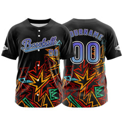 Benutzerdefiniert Schwarz Baseball Uniformen Drucken für Jungs Mädchen und Kinder Machen Ihr Team Mehr Vielfältig