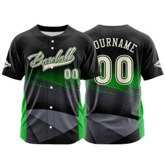 Benutzerdefiniert Schwarz Baseball Uniformen Drucken für Jungs Mädchen und Kinder Machen Ihr Team Mehr Vielfältig