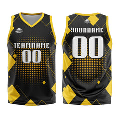 Benutzerdefinierter Schwarz Basketball Jersey Uniform Anzug gedruckt Ihr Logo Name Nummer