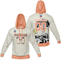 Benutzerdefinierter Sweatshirt-Hoodie für Mann, Frau, Mädchen, Junge. Drucken Sie Ihr Logo, Ihren Namen und Ihre Nummer