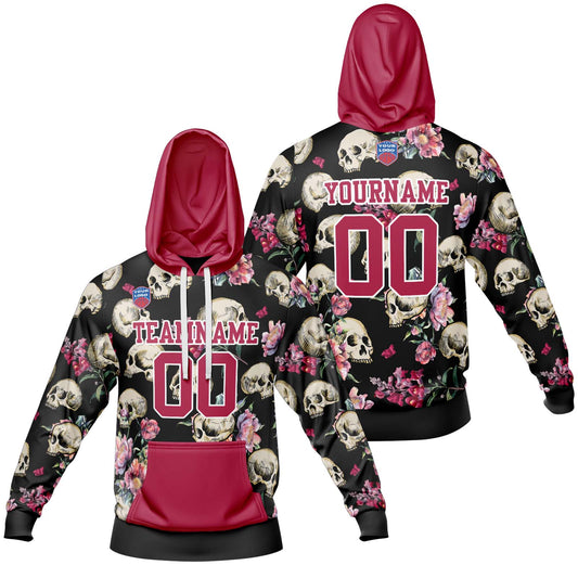 Benutzerdefinierter Sweatshirt-Hoodie für Mann, Frau, Mädchen, Junge. Drucken Sie Ihr Logo, Ihren Namen und Ihre Nummer