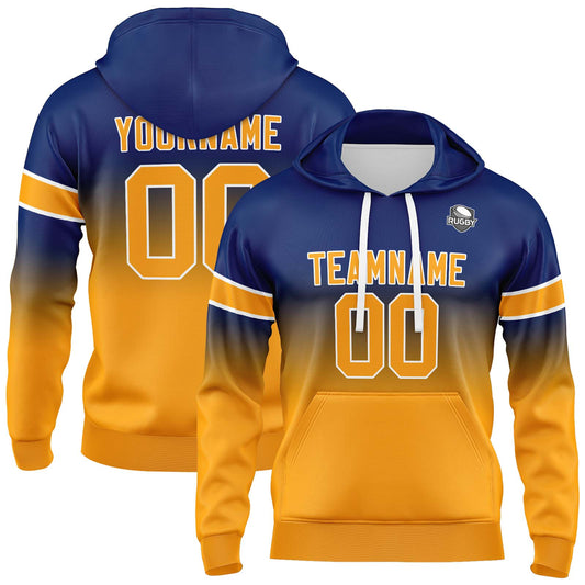 Benutzerdefinierter Verlauf Sweatshirt-Hoodie für Mann, Frau, Mädchen, Junge. Drucken Sie Ihr Logo, Ihren Namen und Ihre Nummer