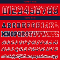 Benutzerdefinierter Marine Rot Hoodie für Mann, Frau, Mädchen, Junge. Drucken Sie Ihr Logo, Ihren Namen und Ihre Nummer