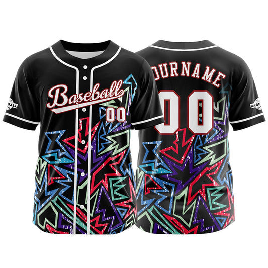 Benutzerdefiniert Schwarz Rot Baseball Uniformen Drucken für Jungs Mädchen und Kinder Machen Ihr Team Mehr Vielfältig