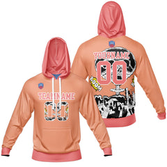 Benutzerdefinierter Sweatshirt-Hoodie für Mann, Frau, Mädchen, Junge. Drucken Sie Ihr Logo, Ihren Namen und Ihre Nummer