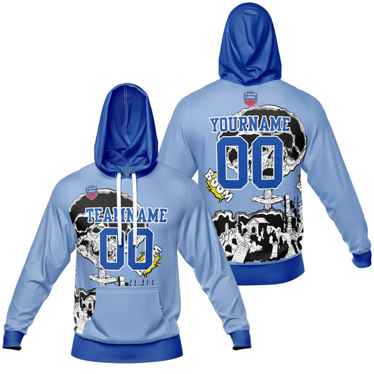 Benutzerdefinierter Sweatshirt-Hoodie für Mann, Frau, Mädchen, Junge. Drucken Sie Ihr Logo, Ihren Namen und Ihre Nummer