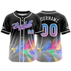 Benutzerdefiniert Schwarz Baseball Uniformen Drucken für Jungs Mädchen und Kinder Machen Ihr Team Mehr Vielfältig