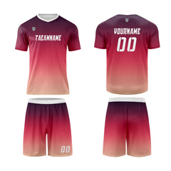 Benutzerdefinierte Schwarz Rosa Gelb Trikots für Männer Frauen Personalisierte Fußball Uniformen für Erwachsene und Kind