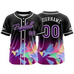 Benutzerdefiniert Schwarz Baseball Uniformen Drucken für Jungs Mädchen und Kinder Machen Ihr Team Mehr Vielfältig