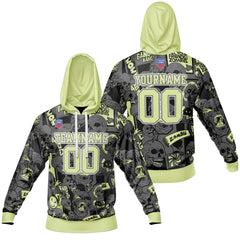 Benutzerdefinierter Sweatshirt-Hoodie für Mann, Frau, Mädchen, Junge. Drucken Sie Ihr Logo, Ihren Namen und Ihre Nummer