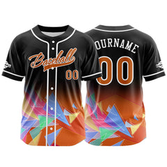 Benutzerdefiniert Schwarz Baseball Uniformen Drucken für Jungs Mädchen und Kinder Machen Ihr Team Mehr Vielfältig