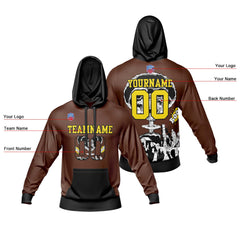 Benutzerdefinierter Sweatshirt-Hoodie für Mann, Frau, Mädchen, Junge. Drucken Sie Ihr Logo, Ihren Namen und Ihre Nummer