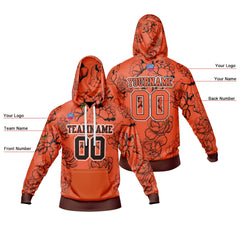 Benutzerdefinierter Sweatshirt-Hoodie für Mann, Frau, Mädchen, Junge. Drucken Sie Ihr Logo, Ihren Namen und Ihre Nummer