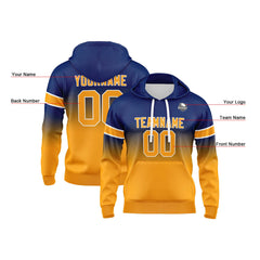 Benutzerdefinierter Verlauf Sweatshirt-Hoodie für Mann, Frau, Mädchen, Junge. Drucken Sie Ihr Logo, Ihren Namen und Ihre Nummer