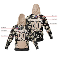 Benutzerdefinierter Sweatshirt-Hoodie für Mann, Frau, Mädchen, Junge. Drucken Sie Ihr Logo, Ihren Namen und Ihre Nummer