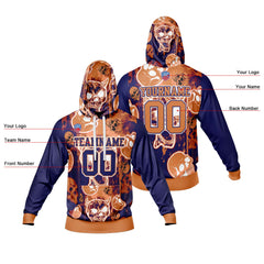 Benutzerdefinierter Sweatshirt-Hoodie für Mann, Frau, Mädchen, Junge. Drucken Sie Ihr Logo, Ihren Namen und Ihre Nummer