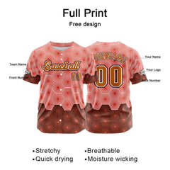 Benutzerdefiniert Rosa Baseball Uniformen Drucken für Jungs Mädchen und Kinder Machen Ihr Team Mehr Vielfältig