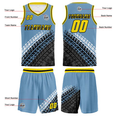 Benutzerdefinierter Stahl Blau Basketball Jersey Uniform Anzug gedruckt Ihr Logo Name Nummer