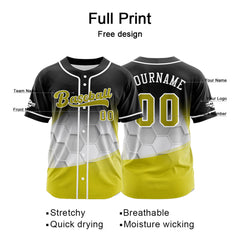Benutzerdefiniert Schwarz Baseball Uniformen Drucken für Jungs Mädchen und Kinder Machen Ihr Team Mehr Vielfältig