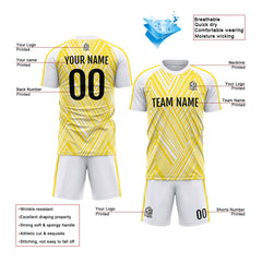 Benutzerdefinierte Fußballuniform Jersey Kinder Erwachsene Personalisiertes Set Jersey Shirt