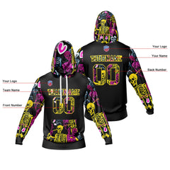 Benutzerdefinierter Sweatshirt-Hoodie für Mann, Frau, Mädchen, Junge. Drucken Sie Ihr Logo, Ihren Namen und Ihre Nummer