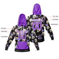 Benutzerdefinierter Sweatshirt-Hoodie für Mann, Frau, Mädchen, Junge. Drucken Sie Ihr Logo, Ihren Namen und Ihre Nummer