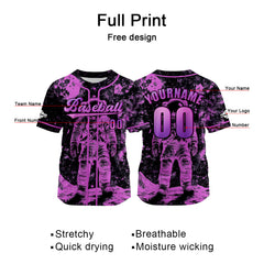 Benutzerdefiniert Rosa Baseball Uniformen Drucken für Jungs Mädchen und Kinder Machen Ihr Team Mehr Vielfältig