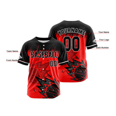 Benutzerdefiniert Rot Baseball Uniformen Drucken für Jungs Mädchen und Kinder Machen Ihr Team Mehr Vielfältig