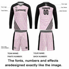 Kundenspezifisches Schwarz Rosa Basketball Fußball Schießen langes T-Shirt für Erwachsene und Kinder