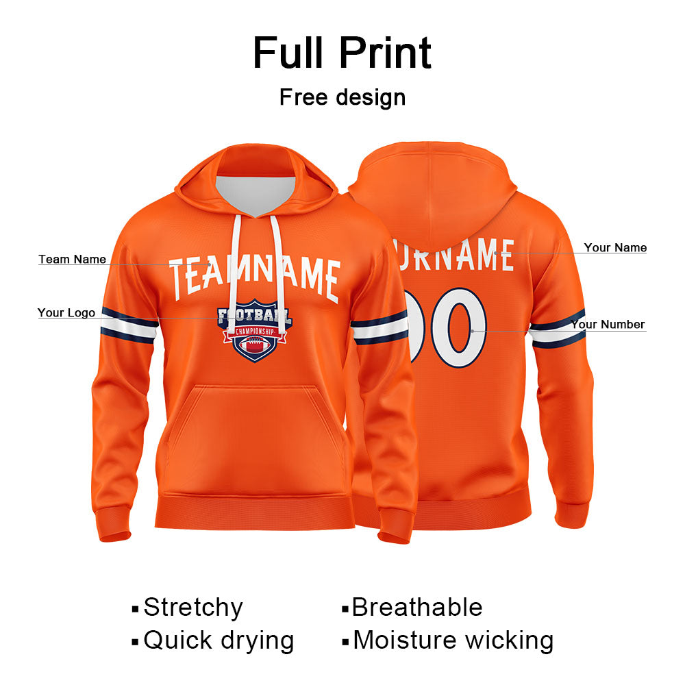 Benutzerdefinierter Sweatshirt-Hoodie für Mann, Frau, Mädchen, Junge. Drucken Sie Ihr Logo, Ihren Namen und Ihre Nummer