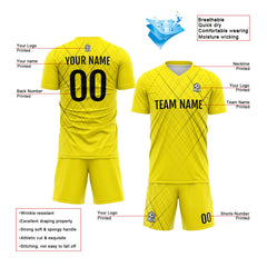 Benutzerdefinierte Fußballuniform Jersey Kinder Erwachsene Personalisiertes Set Jersey Shirt
