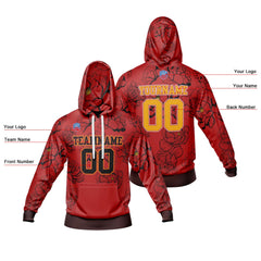 Benutzerdefinierter Sweatshirt-Hoodie für Mann, Frau, Mädchen, Junge. Drucken Sie Ihr Logo, Ihren Namen und Ihre Nummer