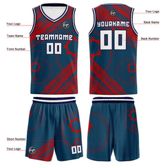 Benutzerdefinierter Ägäisches Blau Basketball Jersey Uniform Anzug gedruckt Ihr Logo Name Nummer