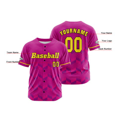 Benutzerdefiniert Rosa Baseball Uniformen Drucken für Jungs Mädchen und Kinder Machen Ihr Team Mehr Vielfältig